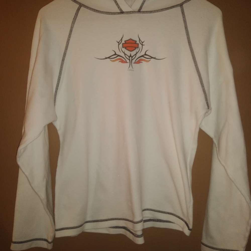 Harley Davidson long sleeve hoodie